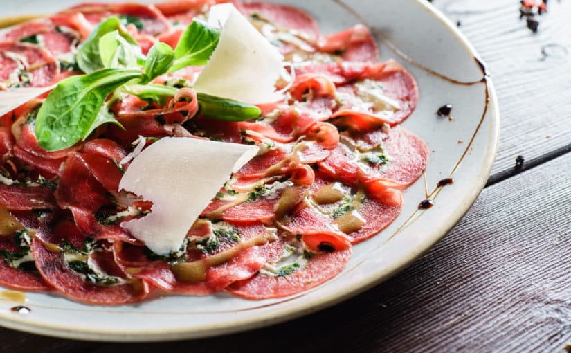 Carpaccio de lomito