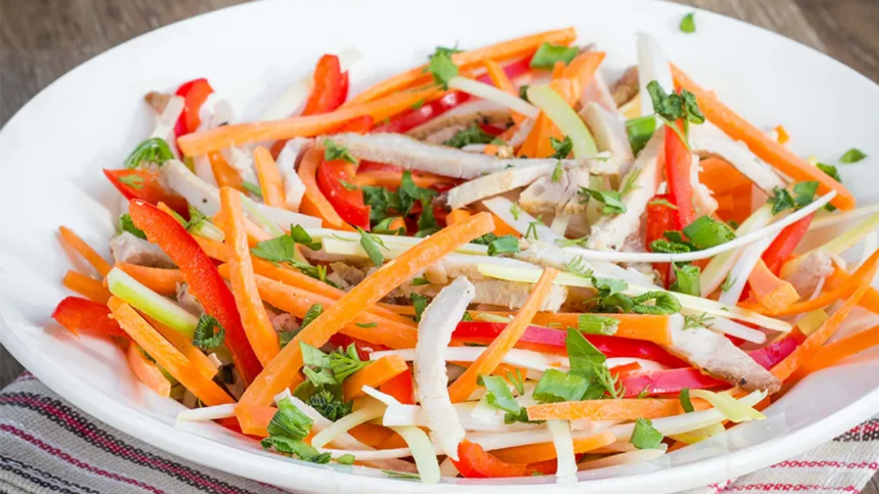 VEGETALES EN TIRAS