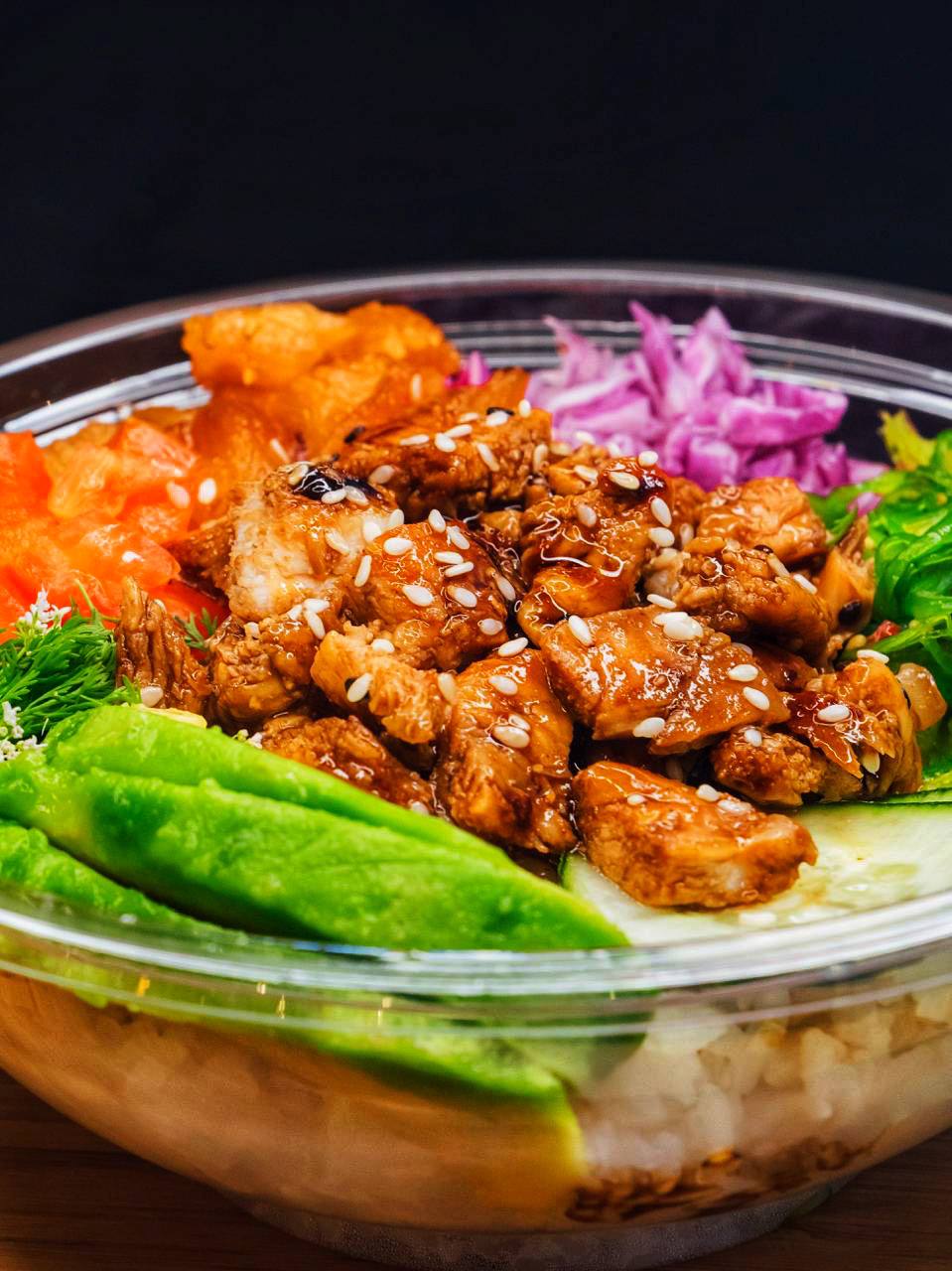 POKE HONI - POLLO TERIYAKI