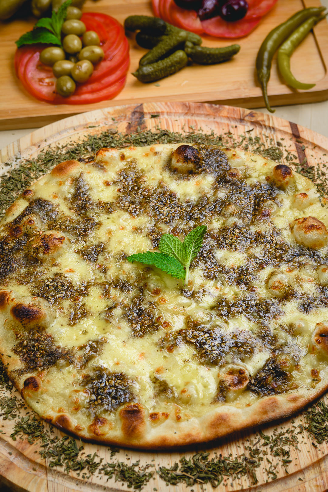 ZAATAR CON QUESO