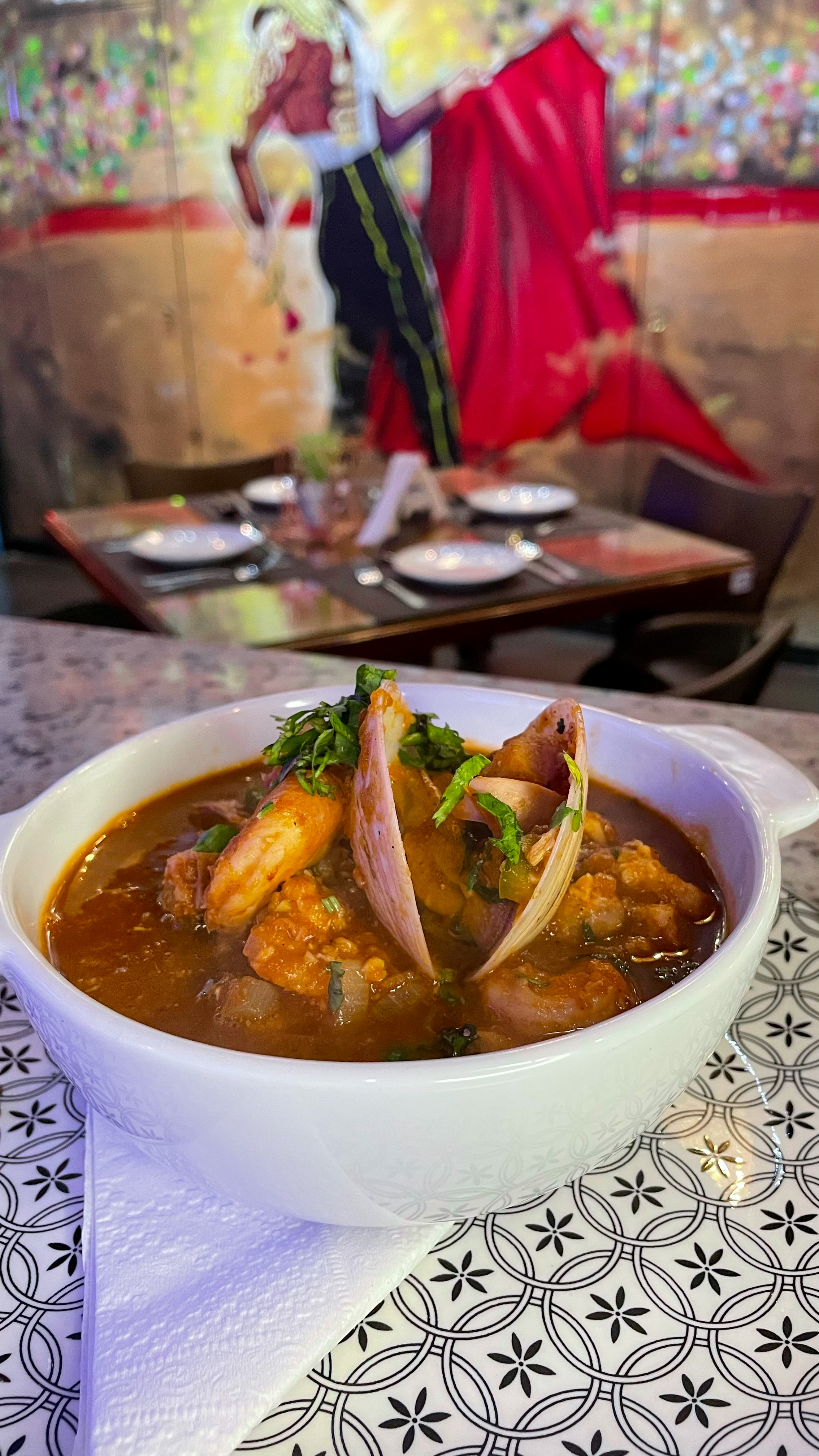 SOPA DE MARISCOS