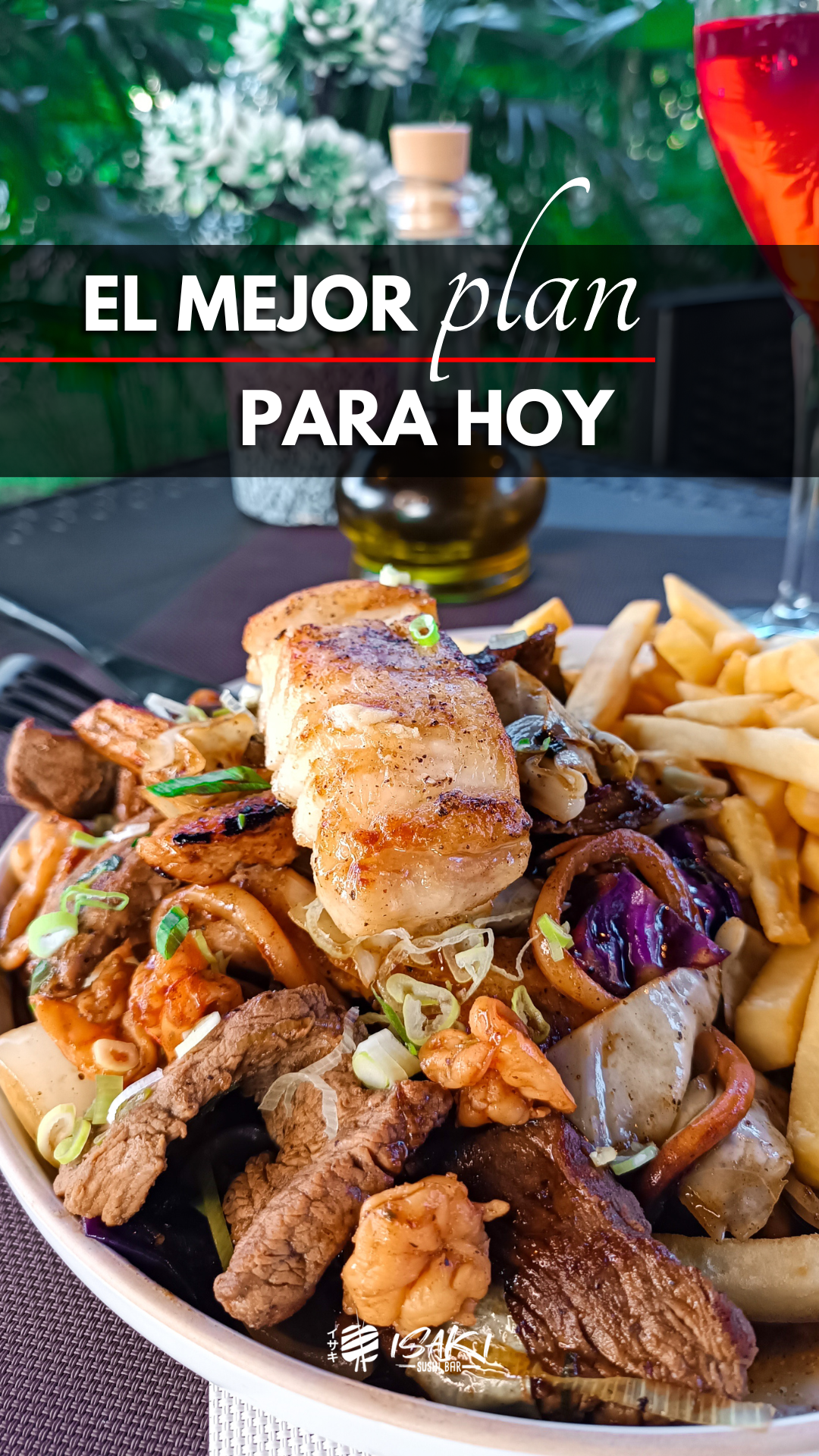Parrilla Mar y Tierra Isaki