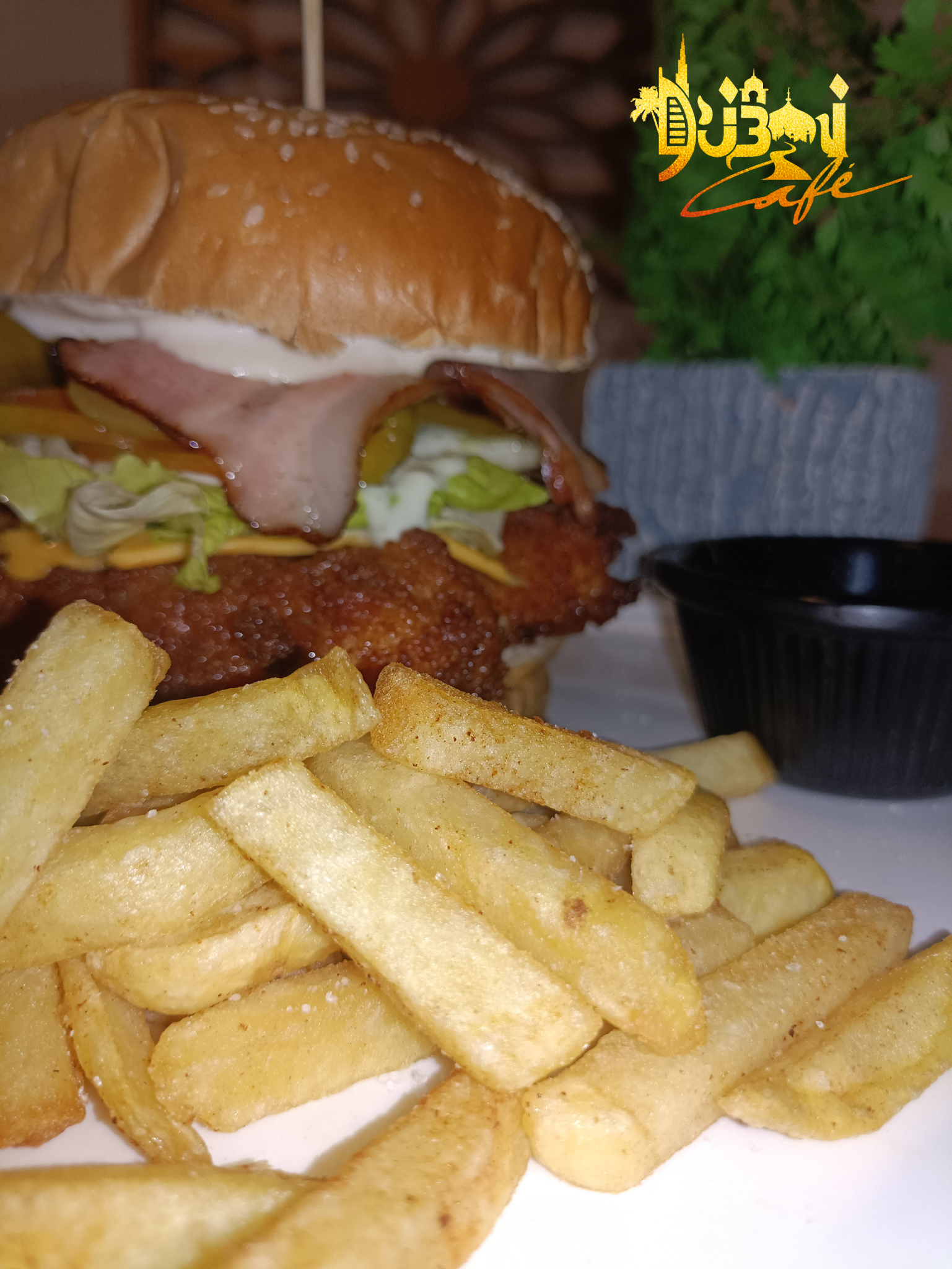 HAMBURGUESA CLÁSICA DE POLLO