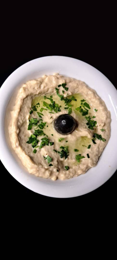 RACIÓN DE CREMA DE BERENJENA