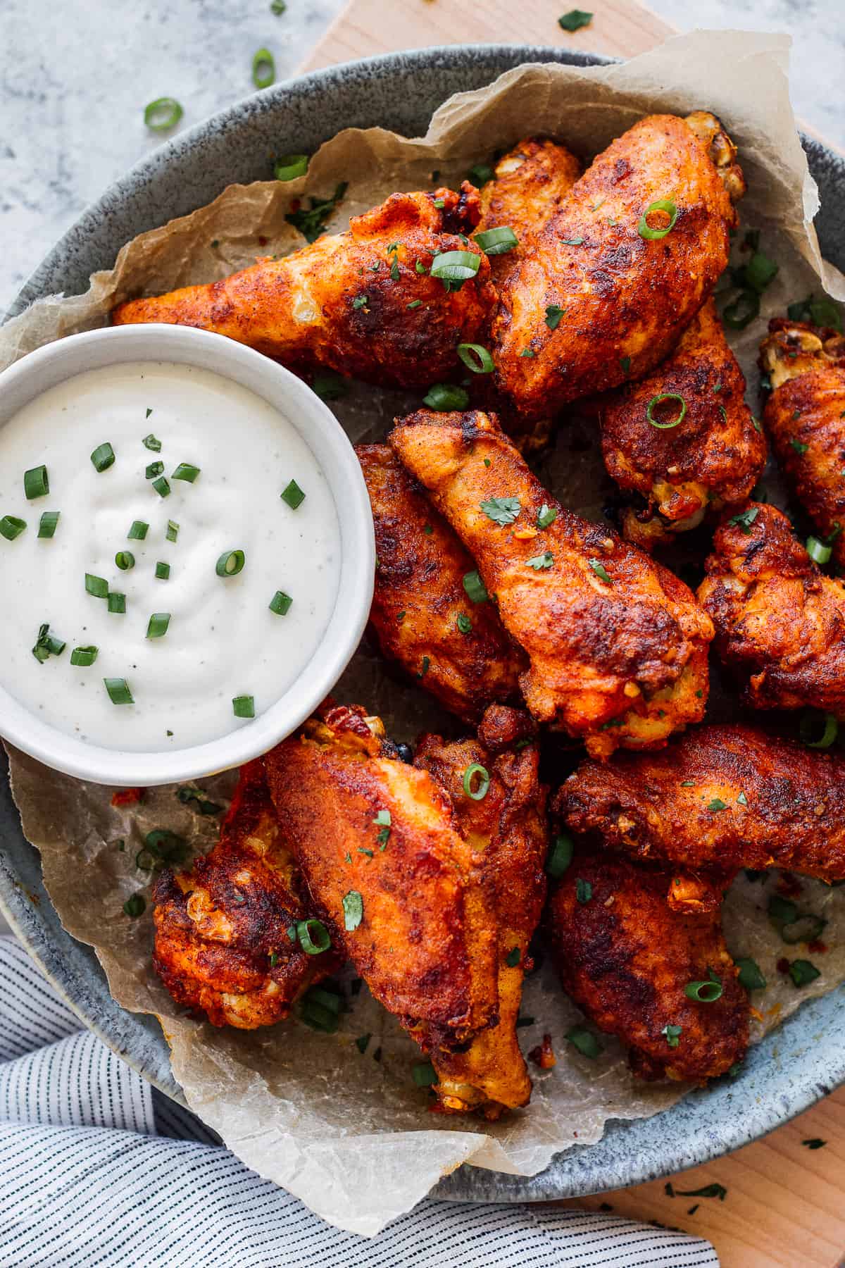 Alitas de pollo con melaza