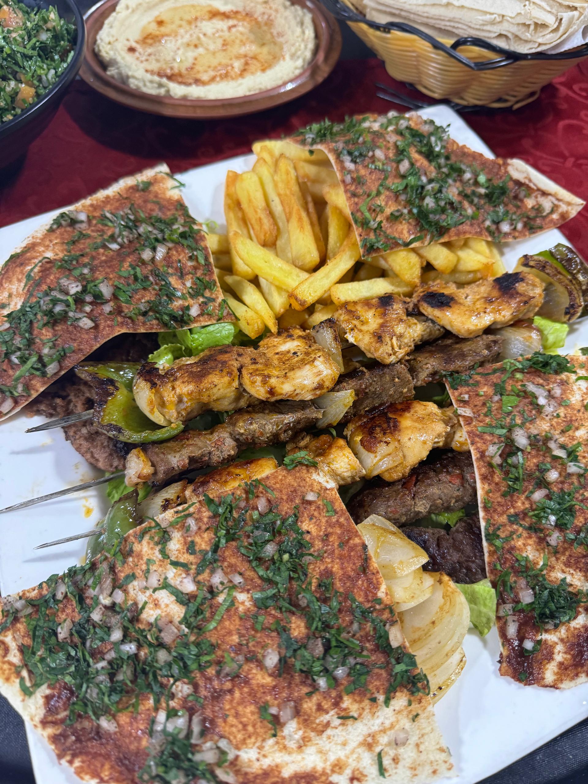 Parrilla Beirut para 2 personas