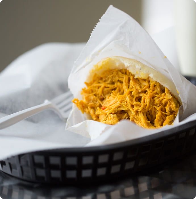 AREPAS DE POLLO