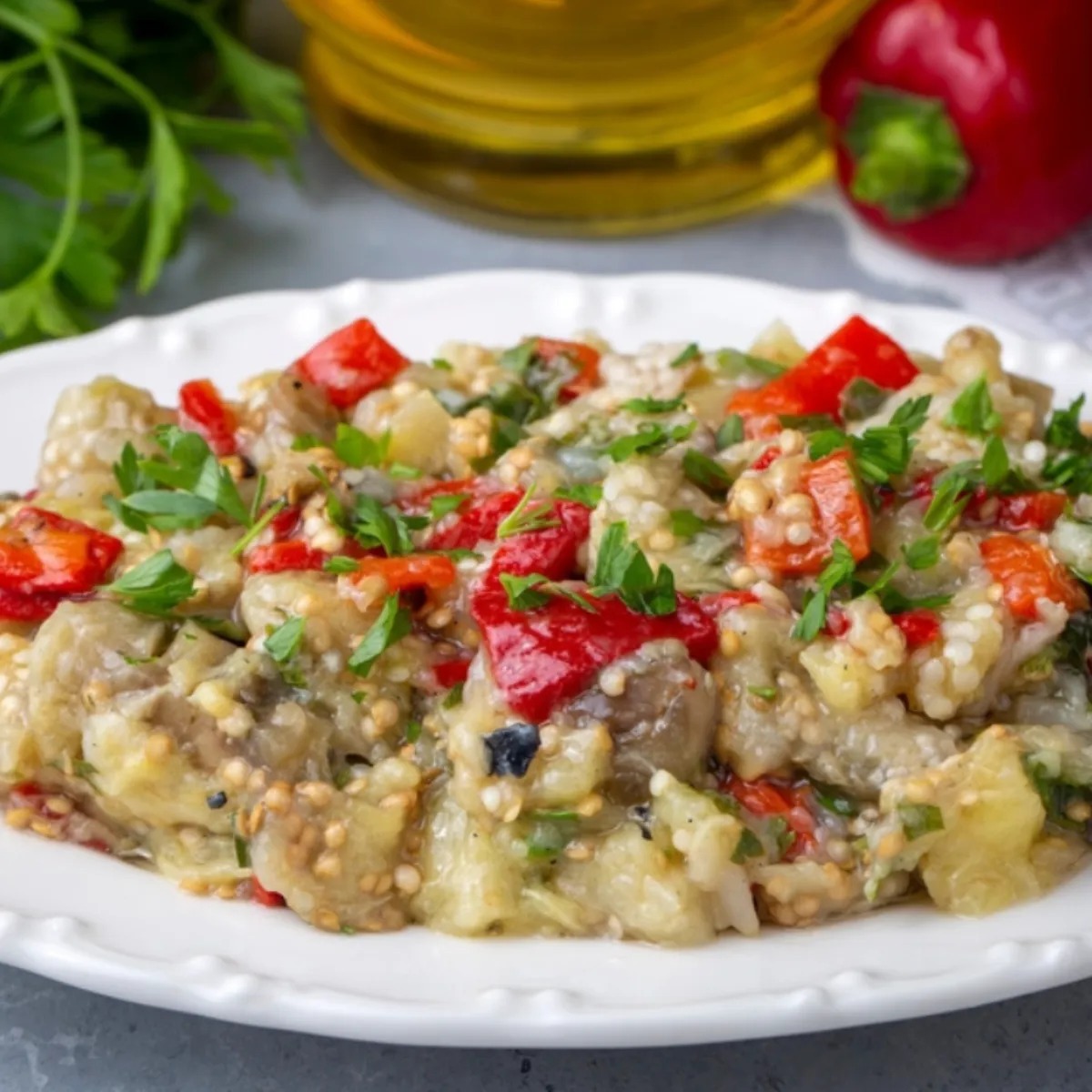Ensalada de Berenjena