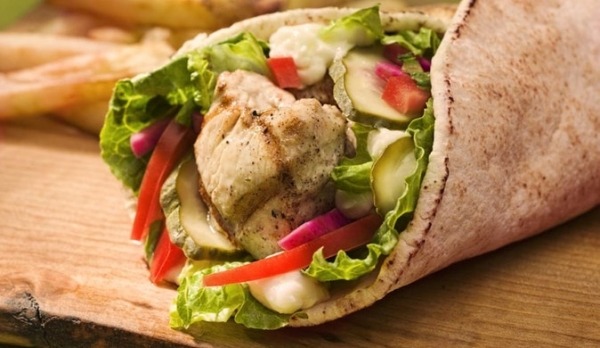 Shawarma De Pollo