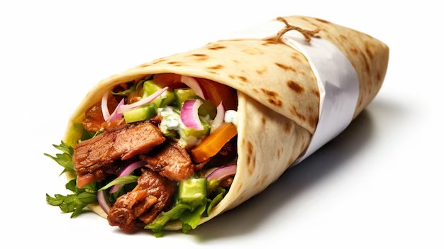 Shawarma de Pernil con Carne