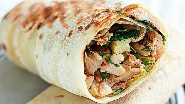 Shawarma de Pernil con Pollo